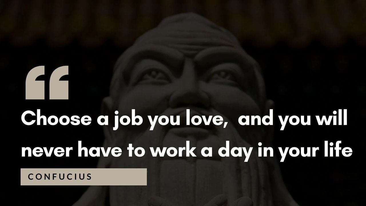 Quote - love your work