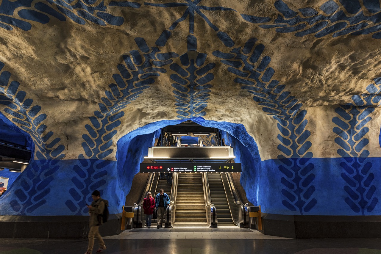 Underground Metro Station