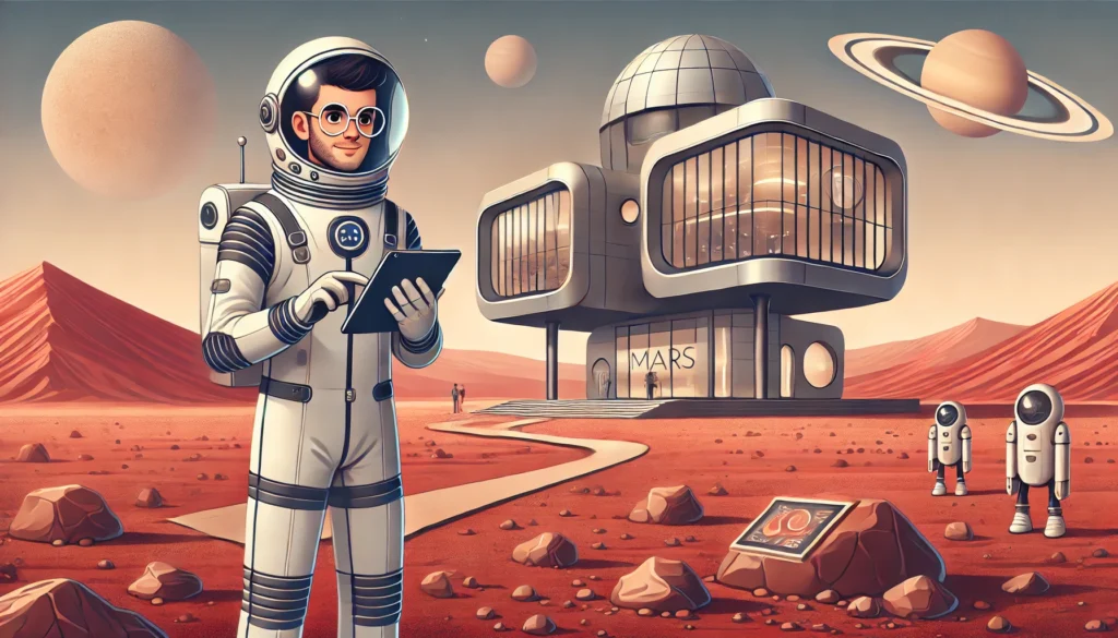 space architect in space
